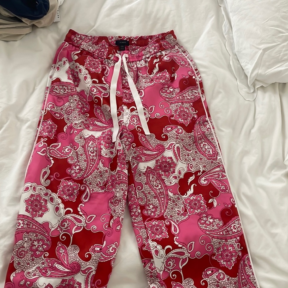 Silk Jcrew Pajama pants